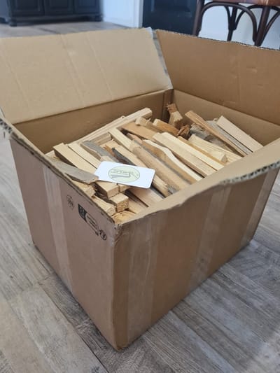 Aanmaakhoutjes 7,5kg Gedroogde aanmaakhoutjes voor haard en tuinhaard