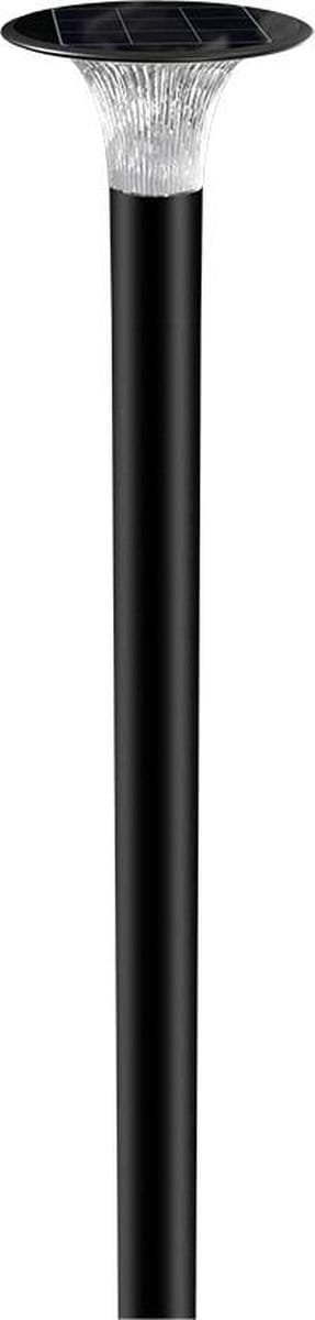V-TAC VT-413-B Solar Sensor Zuillamp - IP65 Waterdicht - Zwart - 15W- 2200 Lumen - 6000K + 4000K