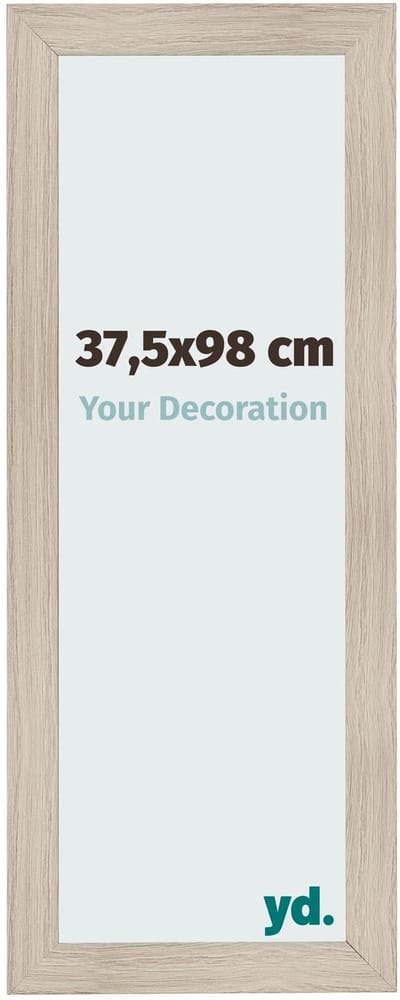 Your Decoration - Fotolijst 37,5x98 cm - MDF - Eiken Licht - Pisa