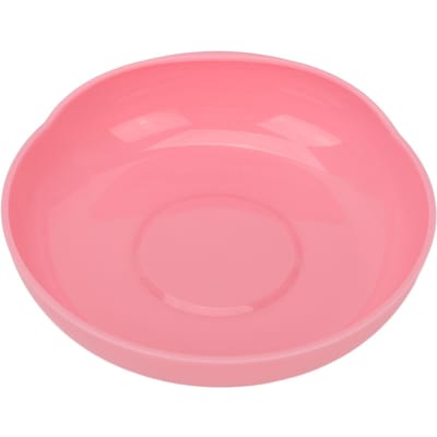 Scooper Kom Ouderenzorg Morsbestendig Schep Eetgerei met Zuignapbasis voor Parkinsonpatiënten pink