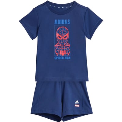 Baby t-shirt en shortset adidas Marvel Spider-Man