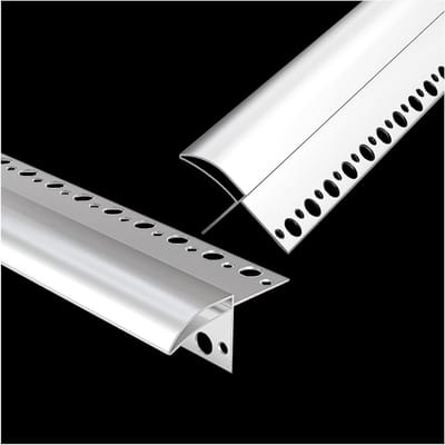 Dakrand Profiel - Waterkering Rand - Regenwater Afvoeren - Voorkomt Overhangend Water - Verstelbare Lengte - Aluminium