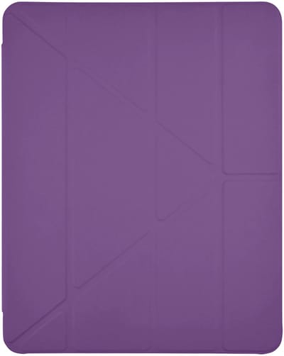 Pomologic BookFold Pencil Hoesje iPad Pro 11 (M4-M5) – Opvouwbaar in 5 Kijkhoeken – Geïntegreerde Houder voor Apple Pencil – Wake/Sleep Functies voor Energiebesparing - Paars