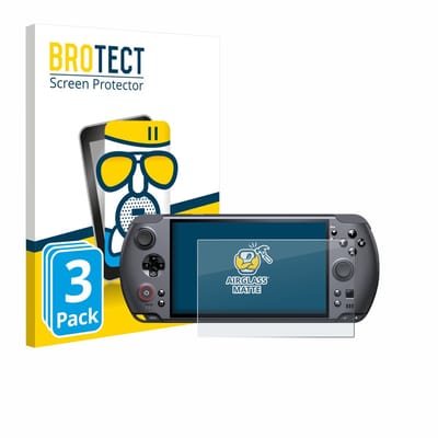 BROTECT - Screenprotector voor GPD Win 5 - Folie Beschermfolie Beschermglas matte 3 Stuks