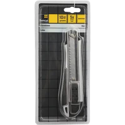 Sencys Cutter + 5 Mesjes 18mm