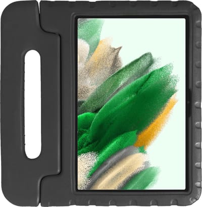 Kinderhoes voor Samsung Tab A8 - Duurzaam Kids Case - Zwart - Schokabsorberend met Standfunctie