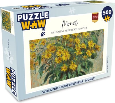 Puzzel Schilderij - Oude meesters - Monet - Legpuzzel - Puzzel 500 stukjes