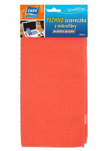 RAVI Serie - Microvezeldoek voor Elektronica - 30x30 cm - Antistatisch - Rood of Grijs