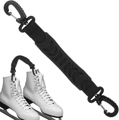 Schaatsen riemen - Schoen lifter - Schoenen vervoeren - Verstelbaar ontwerp - 31 cm - Zwart
