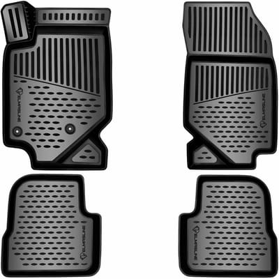 3D Rubber Automatten voor OPEL CORSA 2019-2026 [F] - geurloos & op maat - hoge rand