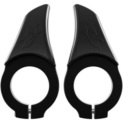 Poignées d'extrémité de guidon de vélo, extrémités de barre de poignée de vélo adaptées au vélo de route et de montagne noir