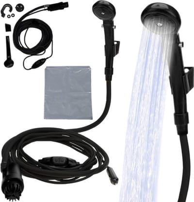 Borvat® Outdoor douche draagbaar, praktische oplossing voor camping en reizen