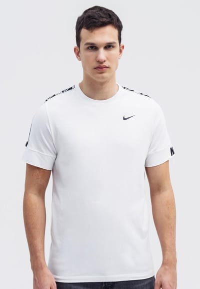 Nike Herhaal T-shirt voor heren in wit