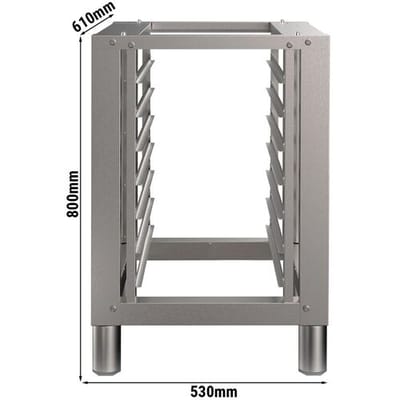 GGM Gastro Untergestell - für Kombidämpfer KDDV1011 & KDDV624 Zilver