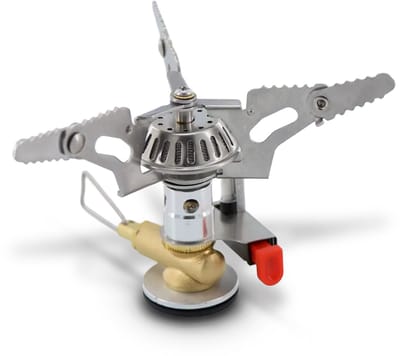 Ever Trex Mini Gasbrander - Camping kooktoestel - Propaan - 1940W - Klein - Op Gas - 1 Pits - Nood - Noodpakket - Campinggas - Gasvuur