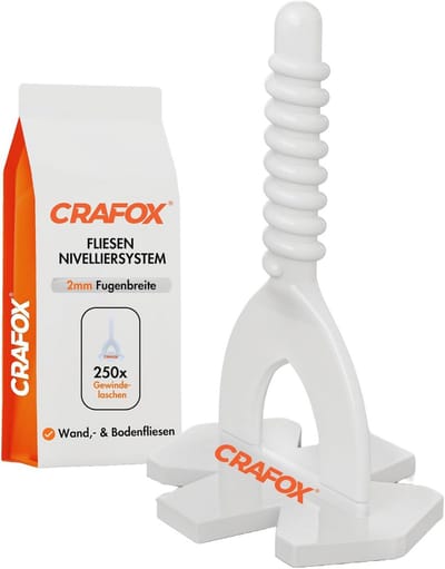 Tegelnivelleringssysteem Accessoires | 250x Schroef Clips | Professioneel gereedschap voor tegelzetters