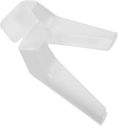 Regenafvoer Spuitmond - Goot Verlengstuk - Voorkomt Verstopping - Veelzijdig Ontwerp - 11.5 cm - Wit