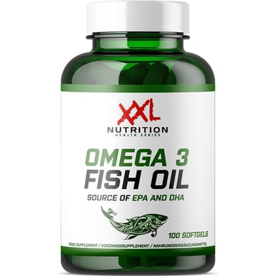 XXL Nutrition Omega 3 Visolie - 1000 mg - 100 softgels