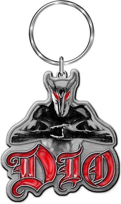 Dio Sleutelhanger Logo Zilverkleurig