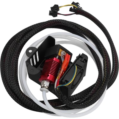 Volledig gemonteerde hotend voor Ender 5 Aluminium verwarmingsblok Nozzle Koelventilator Extruder Hot End Kit