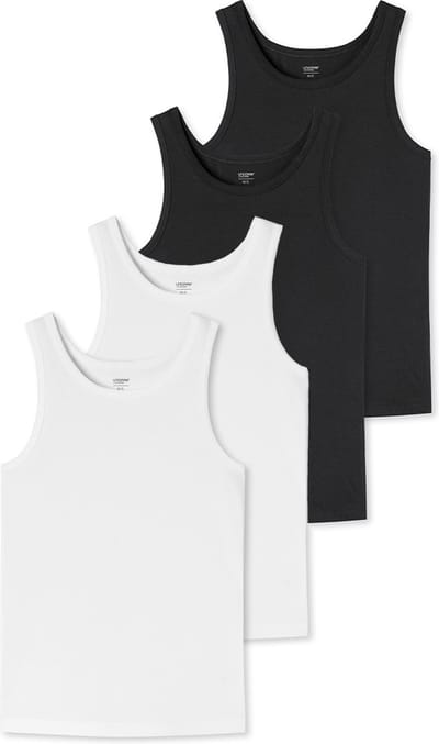 uncover by Schiesser Heren onderhemd 4 pack Basic