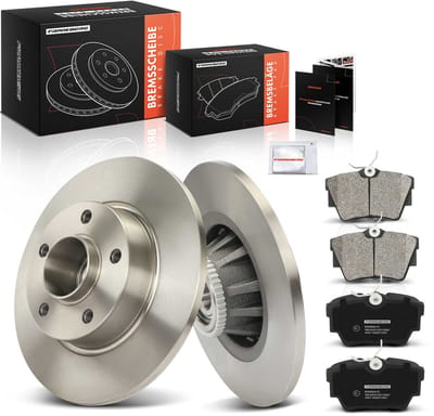 Frankberg 2x Remschijven 4x Remblokken Achteras voor Nissan
