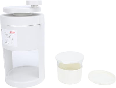 Geschoren Ijsmachine - Ice Crusher Snow Cone Maker - Thuisgebruik Drankjes Maken - Handmatig Aangedreven