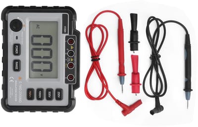 Isolatiemeter - Weerstandstester - Elektrische Inspectie - LCD Achtergrondverlichting - 20 x 17 x 7 cm