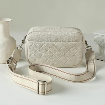 Nieuwe Toplaag Koeienhuid Crossbody Tas voor Dames Kleine Tas voor Dames Eén-schouder Vierkante Tas gray