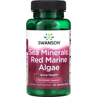 Mariene Mineralen: Roodwier, 60 Veggie Capsules