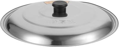 Universeel Pot Deksel 33 cm RVS Vervanging voor Pannen en Wokken
