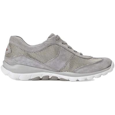 Gabor rollingsoft sensitive 86.966.39 - dames rollende wandelsneaker - Grijs - maat 36 (EU) 3.5 (UK)