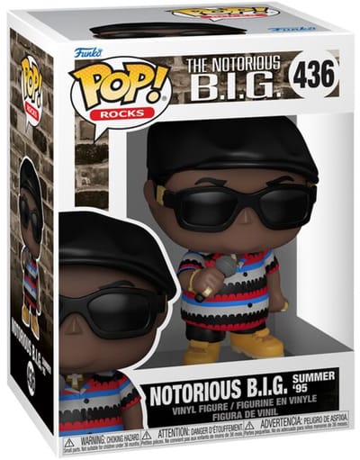 Notorious B.I.G. Summer 95 Rocks! Vinyl Figur 436 Unisex Funko Pop! - meerkleurig - Standard