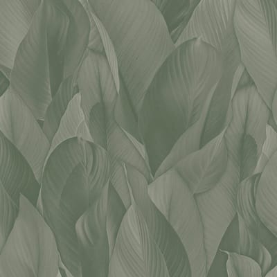 Zambaiti Vliesbehang Z57705 - Architexture 2 - Botanisch Groen - 53cm x 10.05m