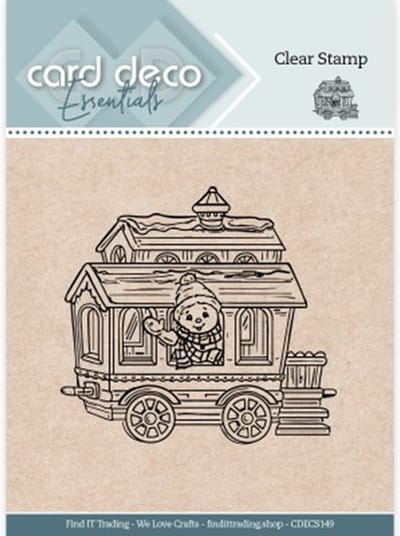 Card Deco Essential - Clear Stamp - Train Wagon