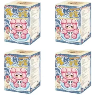 100% Original Bébé Trois Voitures Série Bébé Boîte Aveugle Surprise Poupée Mignonne Décoration Voiture Ornements Collectionnez des Poupées Cadeau d'Anniversaire