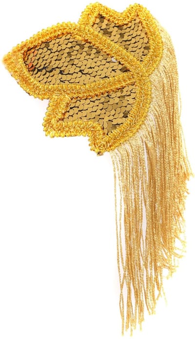 Epauletten pailletten - Goud