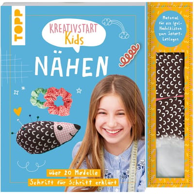 Boek "Kreativstart Kids Nähen. Anleitungsbuch und Material"
