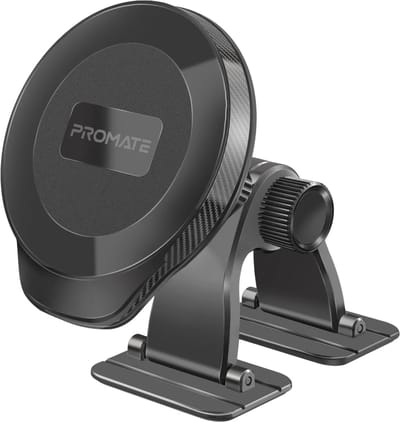 ProMate® ArcMount - MagGrip™ Magnetic 360° Phone Holder - 20 N52 Neodymium Magnets - Quick Alignment Technology - Adjustable Mounting Feet - Cradleless Design - Secure Mounting - Voor Gebogen Oppervlakken