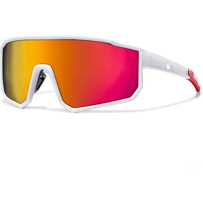 Lunettes de Soleil Sportives Extérieures Homme Femme Cyclisme Route Coupe-vent Dernier Style Lunettes Unisexes Randonnée Camping Conduite Protection UV 400