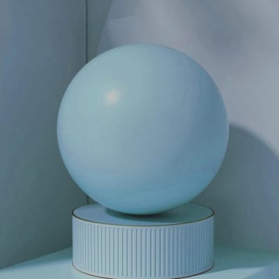 Balle d'équilibre PVC Balle de yoga Mini Exercice Anti-éclatement Balle Pilates Épaisse Antidérapante Fitness Balle Pilates Entraînement intérieur bleu