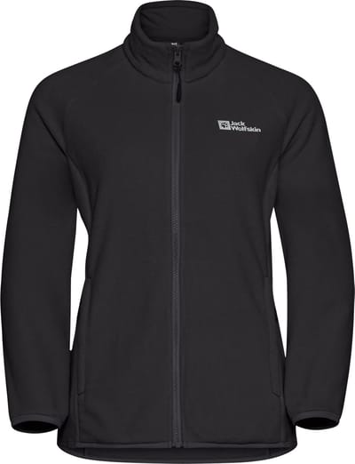 Jack Wolfskin MOONRISE FZ W Dames Outdoorjas - black