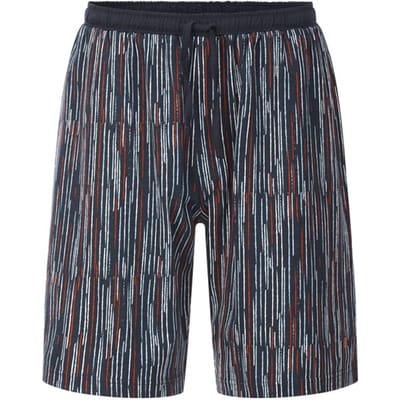 Babista herren Korte Pyjamabroek - 48/50 - donkerblauw - Plus Size