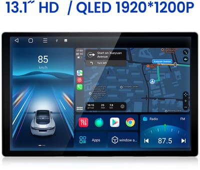 Junsun Android 15 Autoradio Geschikt Voor Mercedes Benz ML W164 GL X164 2005-2012 Accessoires, 6GB+128GB, Draadloze CarPlay & Andriod Auto, DAB+, GPS-Navigatie, Stuurwielbediening, Bluetooth , 4G Lte, 13,1-inch Touchscreen, DSP, Octa-core processor