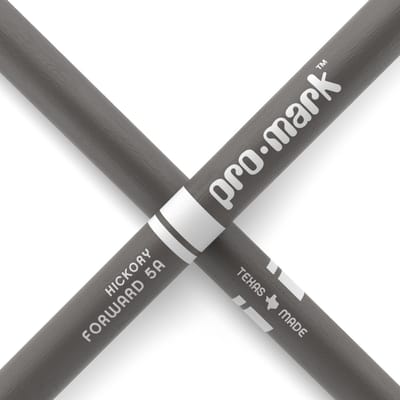 Promark TX5AW Classic Forward 5A Gray hickory drumstokken - grijs met houten tip