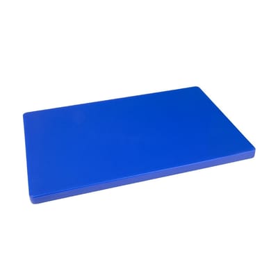 Hygiplas Kleurcode Lage Dichtheid Snijplank 2x45x30cm Blauw DM005 - Dikke Plank - Horeca