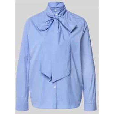Regular fit strikblouse met knoopsluiting