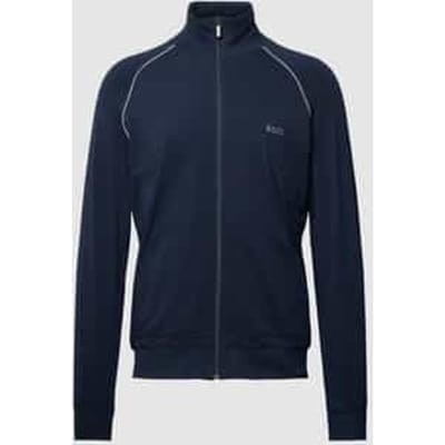 Sweatjack met labelstitching, model 'Mix&Match'