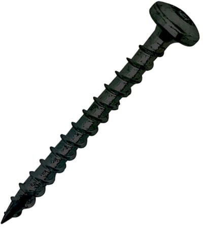 Woodies Ultimate spaanplaatschroef 4x30mm - cilinderkop - T20 - shield - zwart - 61640318 (Per 200 stuks)