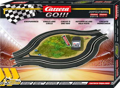 Carrera Go!!! Racebaanonderdeel - GO!!! Eenbaansrotonde voor onderdeel